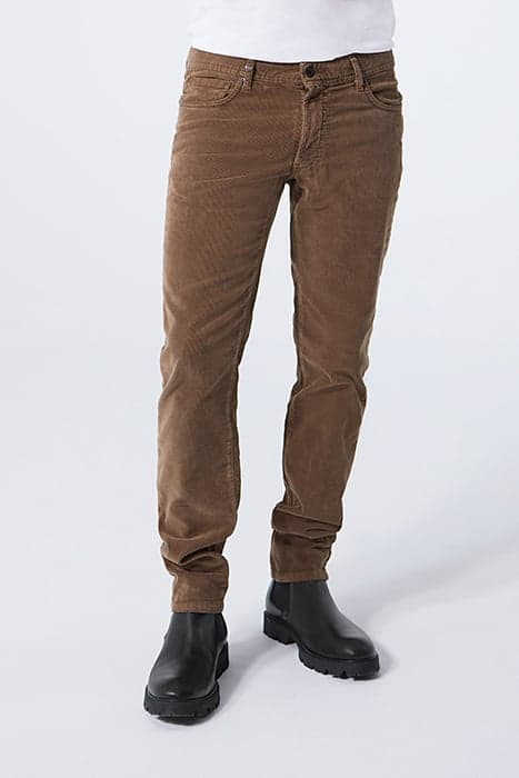 CAPPUCCINO CORDUROY SLIM TROUSERS CAPPUCINO by IKKS