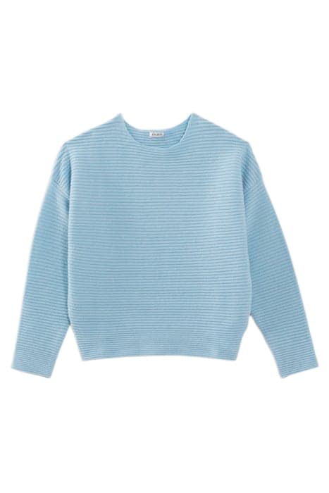 GIRL'S BLUE RIBBED SWEATER BLUE by IKKS