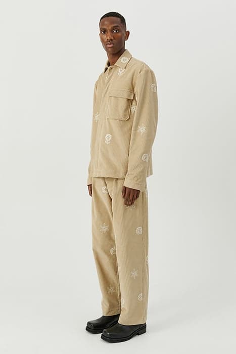 RORY OVERSHIRT BEIGE by Soulland