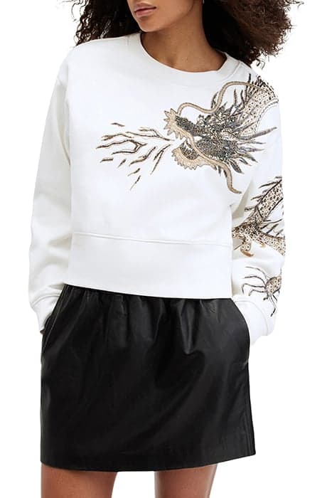 DRAGON SEPARO SWEAT WHITE by AllSaints