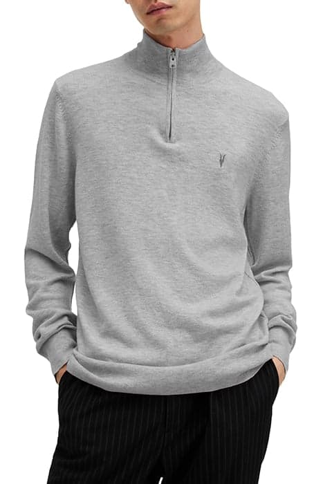 KILBURN ZIP FUNNEL COOL GREY by AllSaints