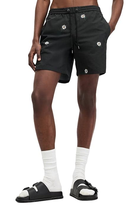 DAISICAL SWIMSHORT JET BLACK by AllSaints