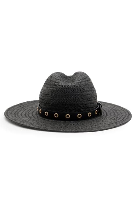 DELILAH STRAW FEDORA BLACK by AllSaints