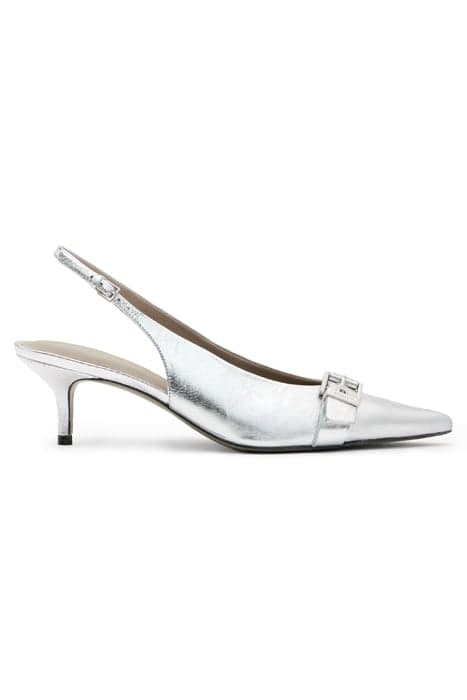 SELINA SLINGBACK HEE METALLIC SILVER by AllSaints