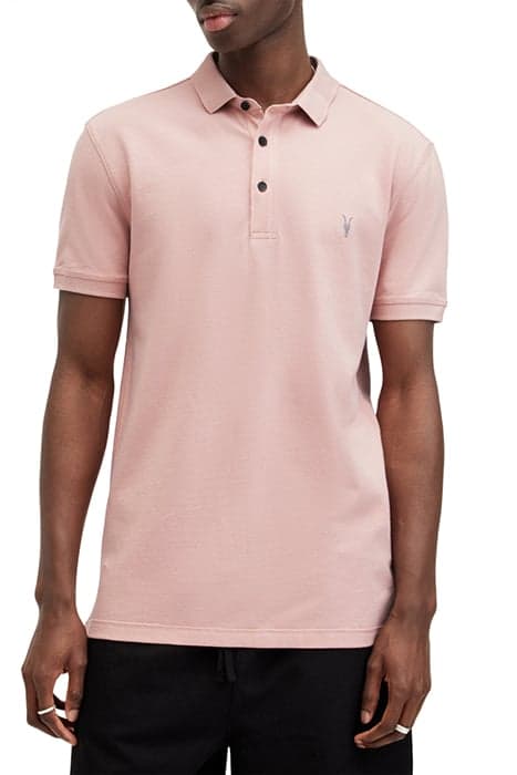 REFORM SS POLO BRAMBLE PINK by AllSaints