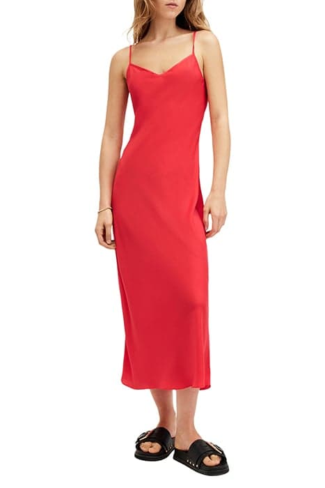 BRYONY DRESS RED by AllSaints