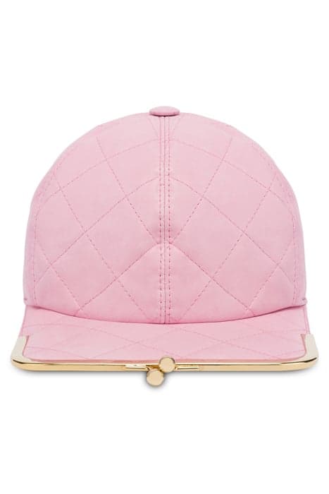 PURSE NAPPA HAT PINK by Moschino