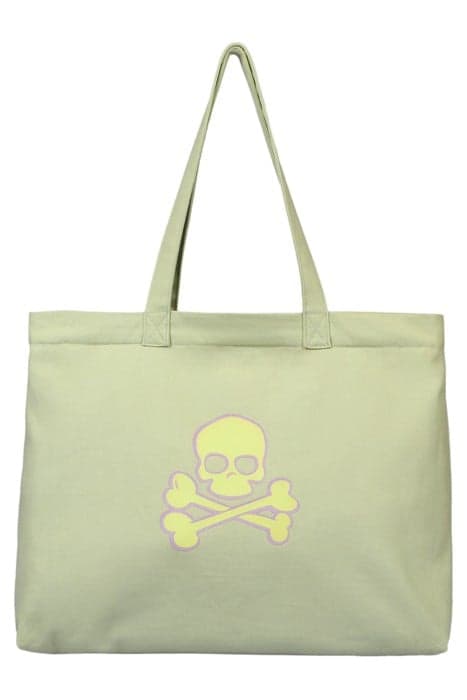 SKULLER TOTE BAG GIRLS GREEN by Scalpers