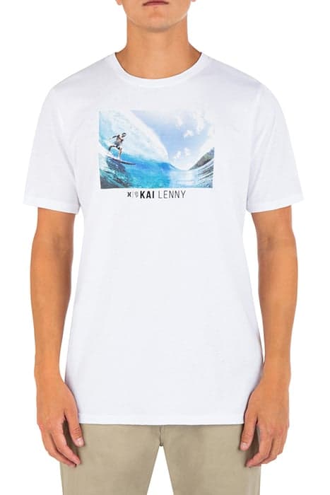 EVD KAI LENNY SHORT SLEEVE WHITE by Hurley