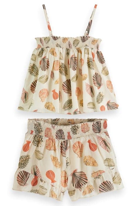 ALLOVER PRINTED TWIN-SET SHELLS by Scotch & Soda