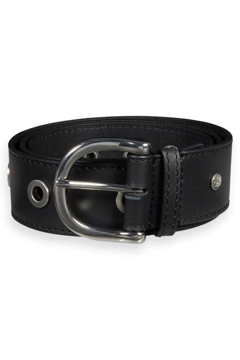 EYELETS BELT BLACK by Scotch & Soda