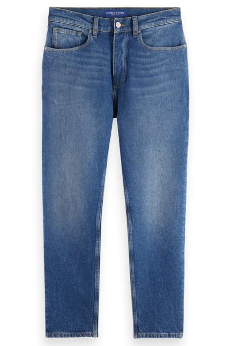 THE DROP REGULAR TAPER JEANS DEEP BLUE by Scotch & Soda