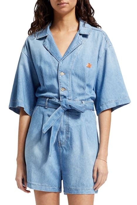 SHORT SLEEVE PLAYSUIT – SEA SHELLS SEA SHELLS by Scotch & Soda