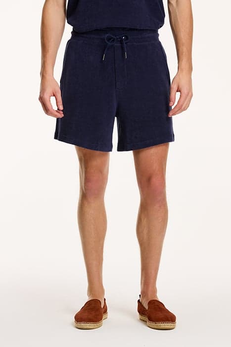 EVAN TOWELING SHORTS DARK NAVY by Shiwi