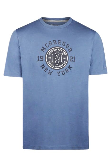 T-SHIRT FADED BLUE by McGregor