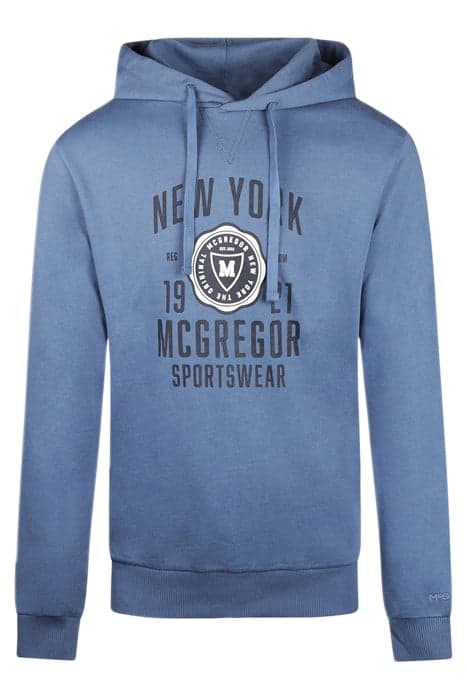 GRAPHIC HOODY FADED BLUE by McGregor