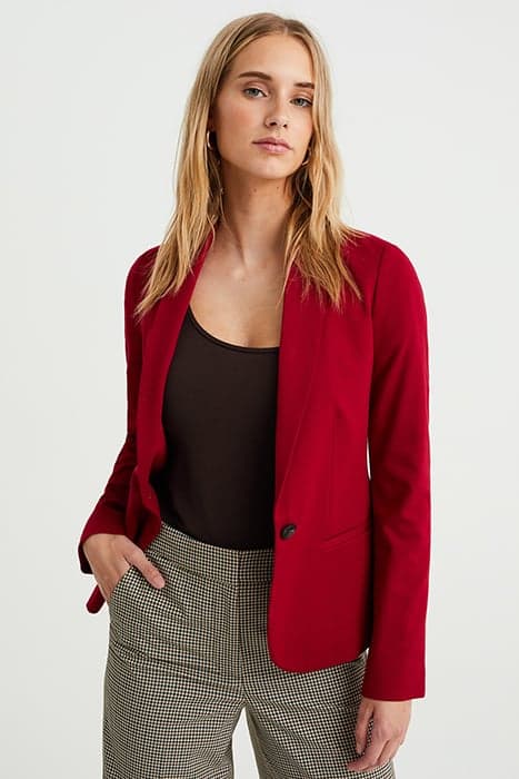 BLAZER VINTAGE RED by WE Fashion