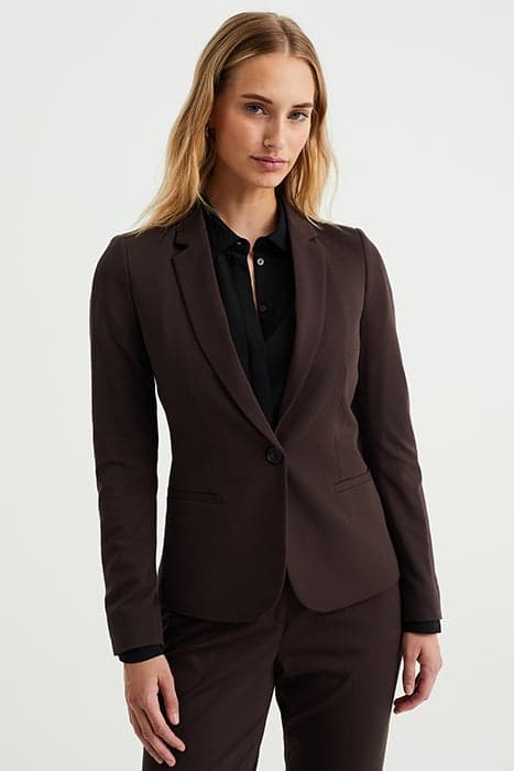 BLAZER BROWN by WE Fashion