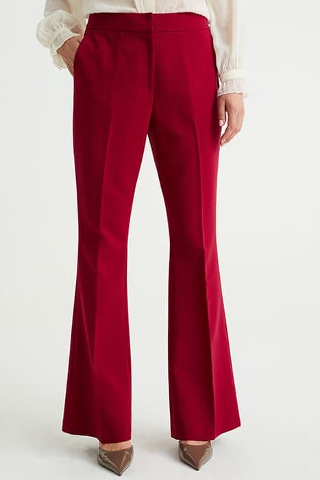 TROUSER RED by WE Fashion