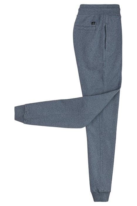 LOGAN-PINTUCK | CUFFED SWEATPANTS STEEL BLUE MELANGE by WAHTS