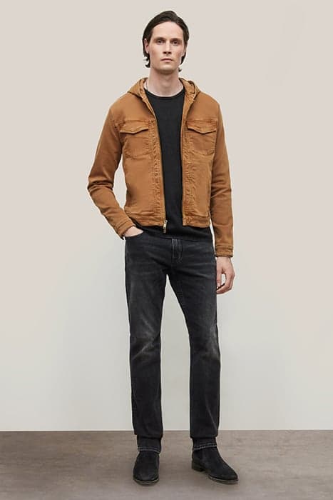 DRIGGS TRUCKER - MODERN TRUCKER JACKET H BURNT CLAY by John Varvatos