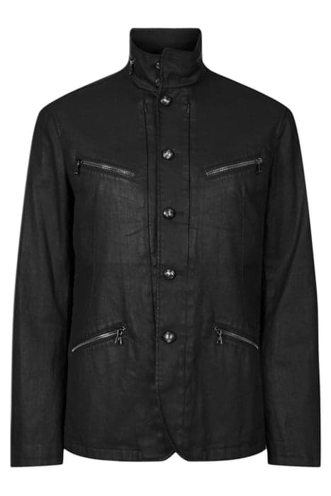 MULTI ZIP POCKETS OUTERWEAR BLACK by John Varvatos