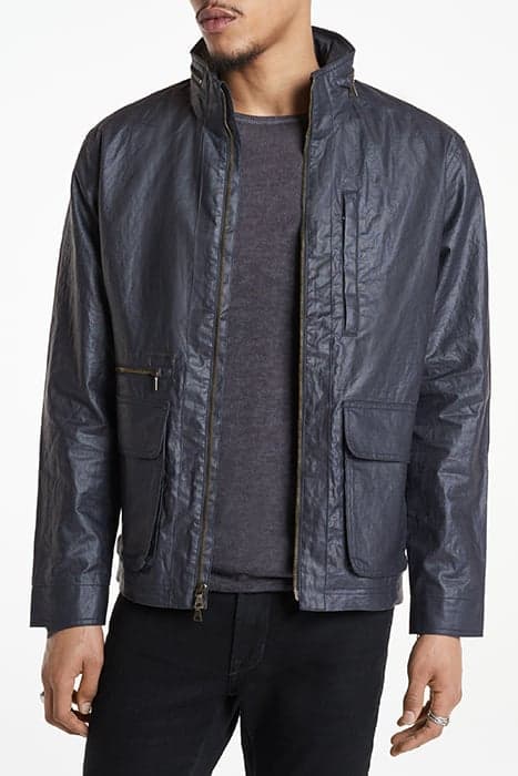 IRVING JACKET - ZIPPER CLOSURE ZIP-OUT H DARK NAVY by John Varvatos