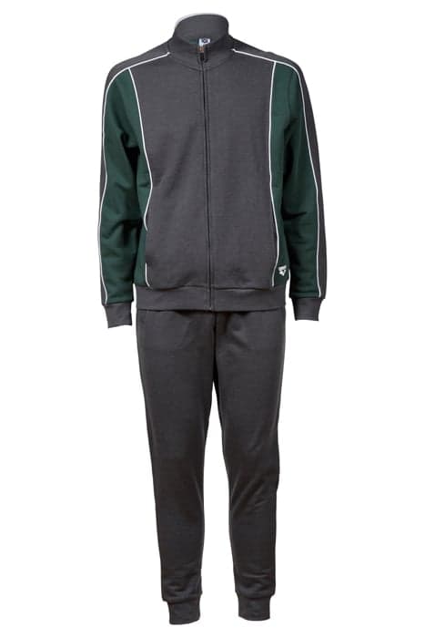 MAN TRACKSUIT DARK GREY MELANGE-PINE GRO by Arena