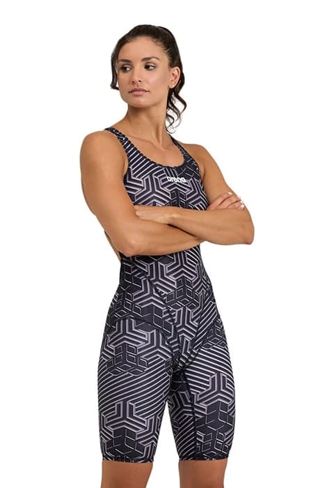 WOMEN'S ARENA KIKKO PRO FULL BODY BLACK MULTI by Arena