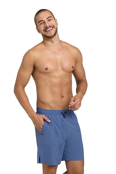 MEN'S ARENA EVO BEACH BOXER SOLID GREY BLUE by Arena