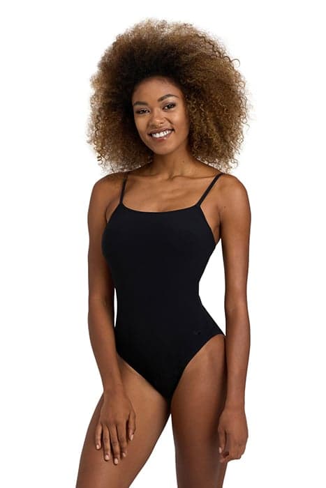 WOMEN'S ARENA SOLID SWIMSUIT TIE BACK BLACK by Arena