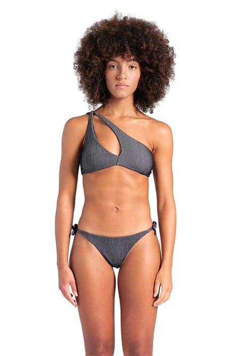 WOMEN'S ARENA TECH WOOL CUT OUT BIKINI BLACK by Arena