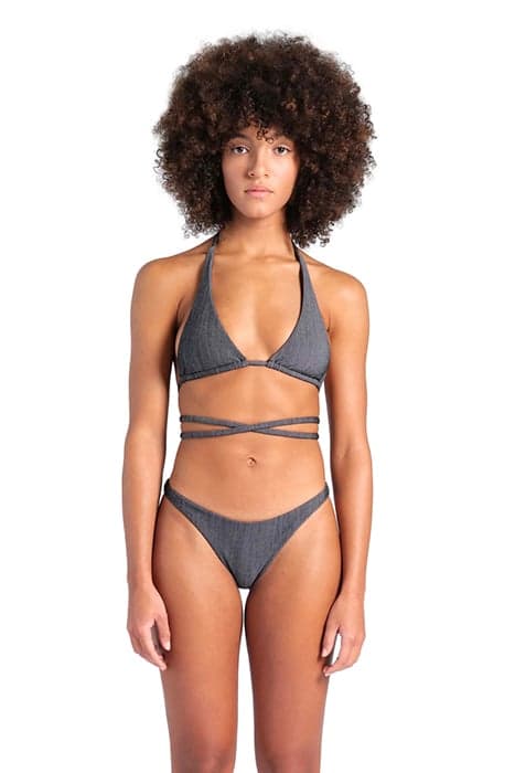 WOMEN'S ARENA TECH WOOL TRIANGLE BIKINI BLACK by Arena