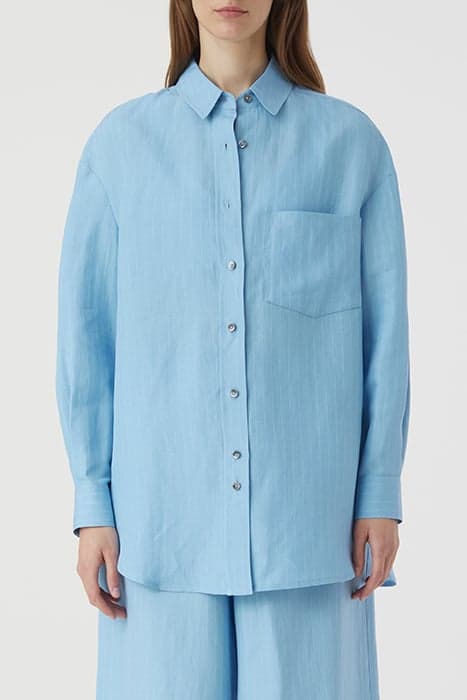 BASIC SHIRT BLUE MORNING SKY by Closed