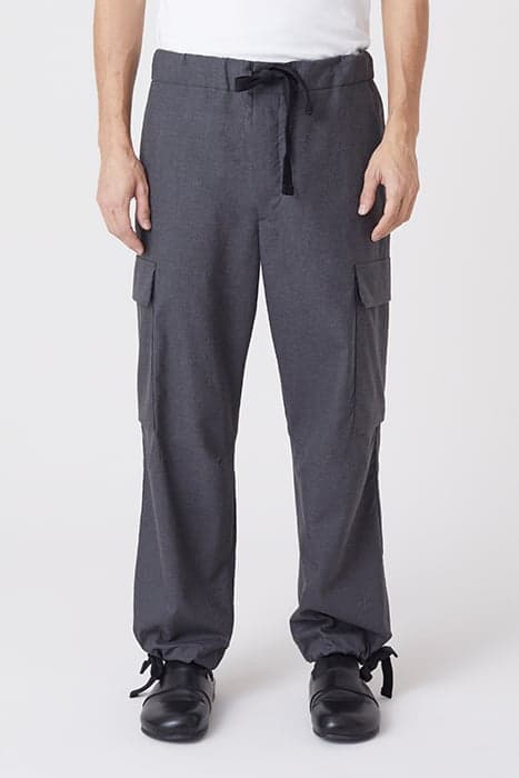 FREEPORT WIDE PANTS DARK GREY MELANGE by Closed