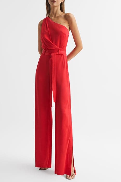 ELIZA-ONE SHOULDER OCCASI RED by Reiss