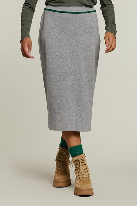 GREY MIDI SKIRT by River Woods