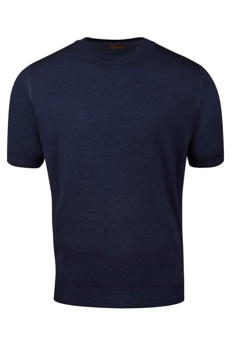 GARMENT DYED MW T-SHIRT NAVY by Stenströms