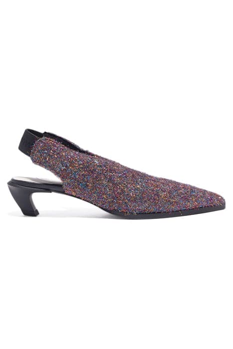 MULTICOLOR TINSEL COURT SHOE by Bimba y Lola