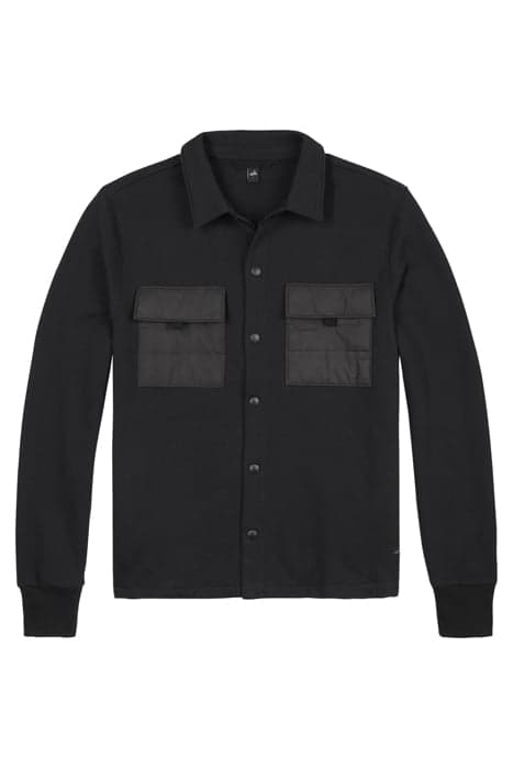 PATTON | SWEAT SHIRT JACKET MATT BLACK by WAHTS