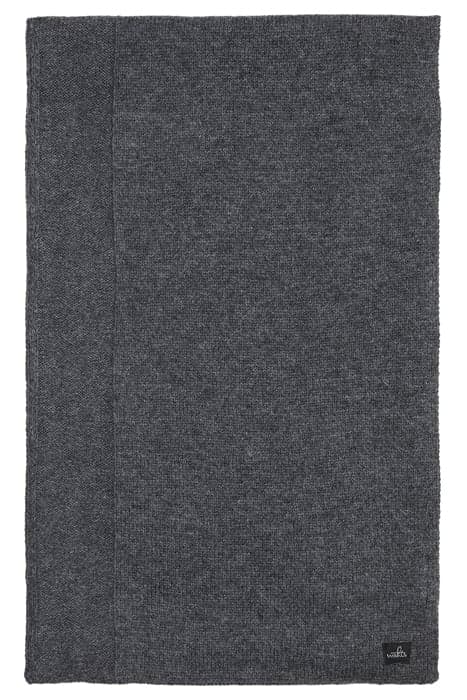 CONNOR | MERINO CASHMERE SCARF DARK GREY MELANGE by WAHTS