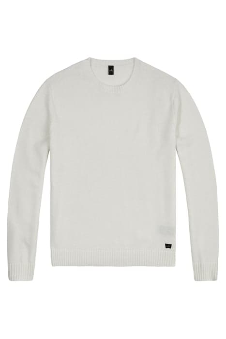 POWELL | MERINO CASHMERE SWEATER OFF WHITE by WAHTS