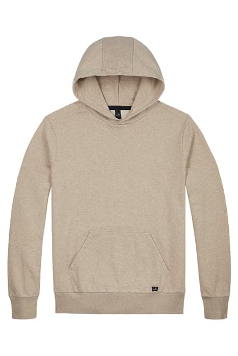 VANCE-BAND | HOODED SWEATSHIRT SAND MELANGE by WAHTS