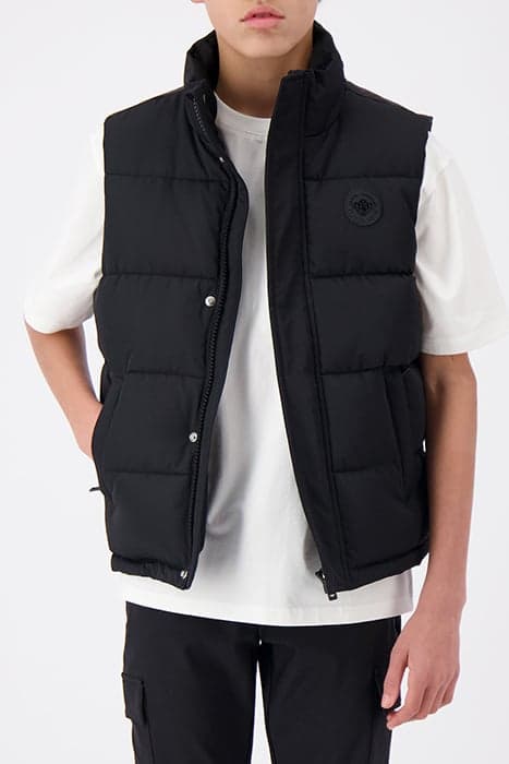 JR. ESSENTIAL BODYWARMER BLACK by Black Bananas