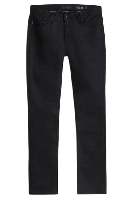 WIGHT COATED STRETCH JEAN JET BLACK by John Varvatos