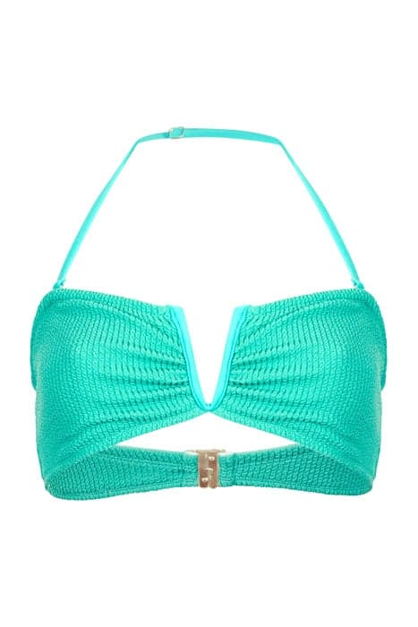 BANDEAU BIKINI TOP GREEN by French Connection