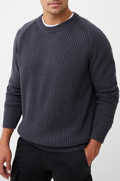 RIB JUMPER BLACK by French Connection