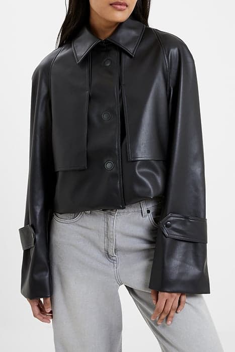 CROLENDA PU JACKET BLACK by French Connection