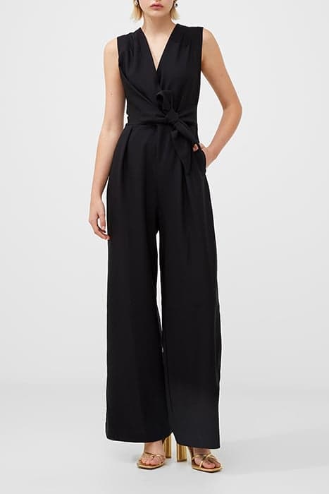 PALAZZO SLESS JUMPSUIT BLACK by French Connection