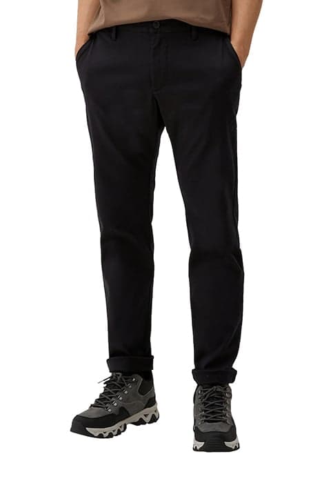 S.OLIVER PANTS GREY/BLACK by s. Oliver